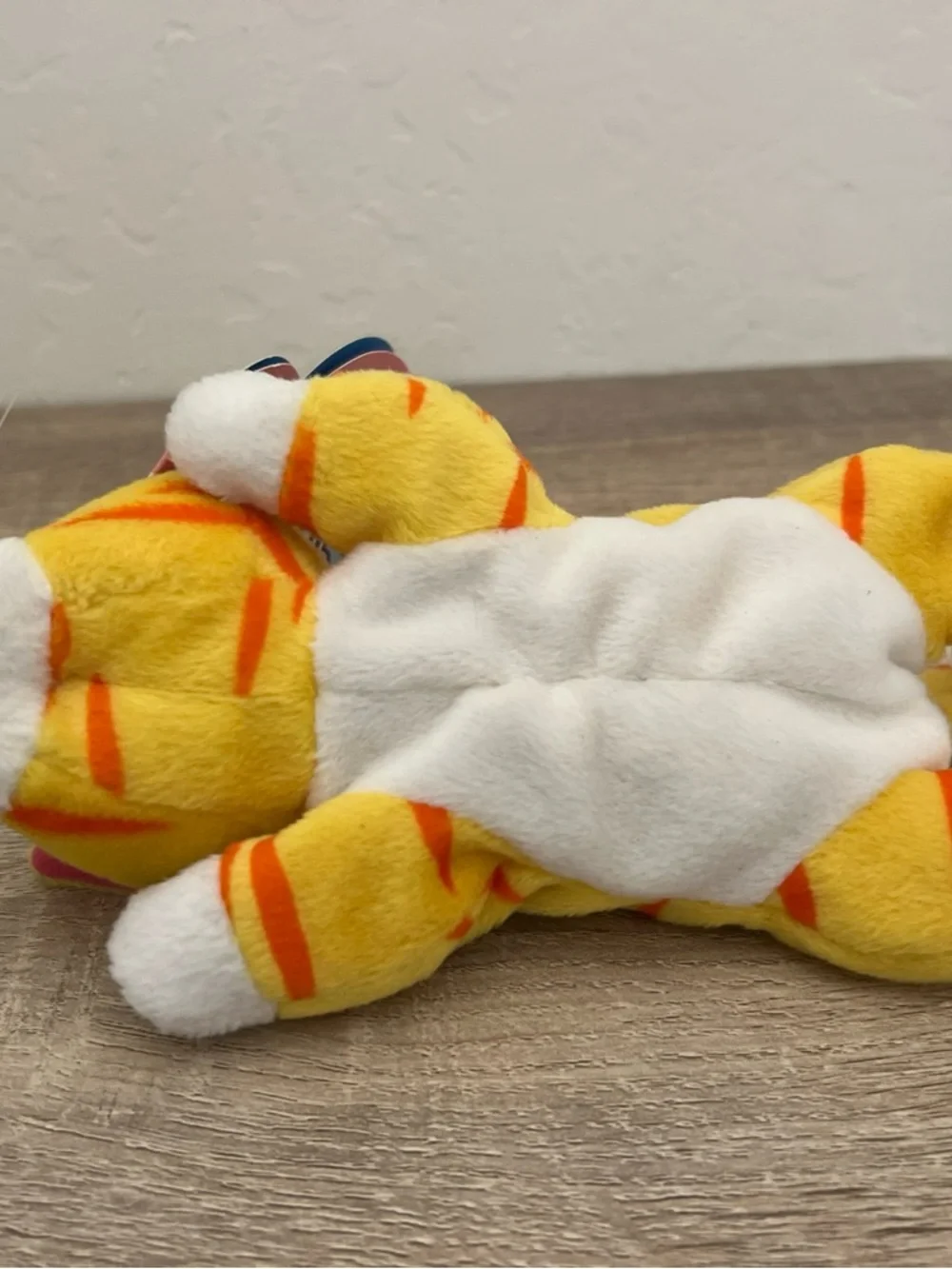 NWT Lisa Frank Cat Kitten Sunflower Yellow Plush Beanie Vintage w/ Tag 8” - Picture 11 of 11